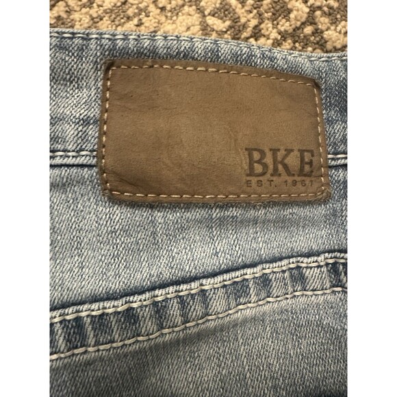 BKE Men’s Jeans Alec 30x32 (fit More Like 30x31) Light Wash Denim Jeans Straight - Picture 2 of 11